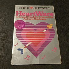 Heartware Note Maker by Hi Tech Expressions 1986 Atari Commodore Love Note Maker picture