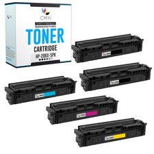 5X CMYi Replacement 206X Printer Cartridge for HP Color LaserJet Pro MFP M283cdw picture