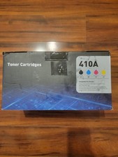 4-Pack 410A Toner Cartridges for HP Color LaserJet Pro M452 (Blue Missing) picture