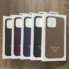 Leather Shockproof Case Cover with MagSafe Magnetic For iPhone 15 Pro Max Plus picture