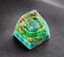 Handmade Pokemon Keycaps Custom Artisan Resin Pikachu Gengar Charizard Snorlax picture