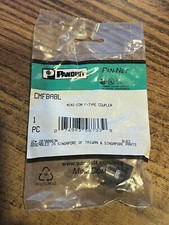 PANDUIT CMFBABL Mini-Com F-Type Coupler Module - Black picture