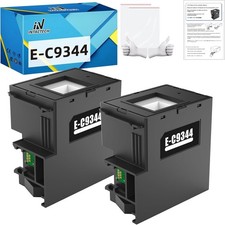 C9344 Maintenance Box Compatible ET 4810 WF 2930 XP 4100 L3550 2 Pack Waste picture
