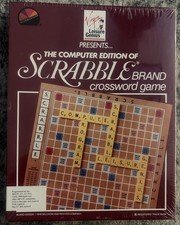 Vintage Virgin  Leisure Genius Scrabble Computer Edition IBM PC 5 1/4” Brand New picture