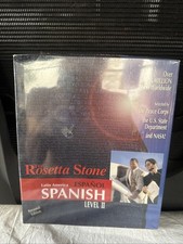 VINTAGE ROSETTA STONE SPANISH LEVEL 2.  This IsNew Sealed In Original Packaging picture