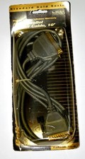 BELKIN Gold Plated Copper IBM Parallel Printer Cable 6' DB25 Male 36 NEW picture