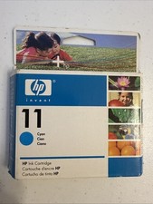 NIB Genuine HP 11 C4836A Cyan Ink Expired 08/2008 picture