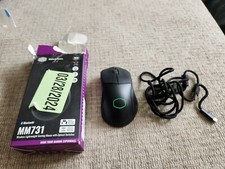Cooler Master MM731 Wireless Gaming White, Adjustable 19,000 DPI, Palm|Claw G... picture