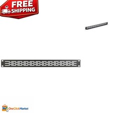 Customizable 1U Vented Rack Mount Panel - Enhance Equipment Airflow & Aesthetics picture