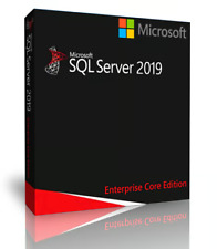 Brand New Microsoft SQL server 2019 Enterprise 16 core Unlimited CALs DVD + COA picture