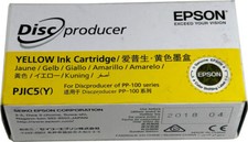 Genuine Epson Discproducer Yellow Ink Cartridge PJIC5(Y) for PP-100 Series picture