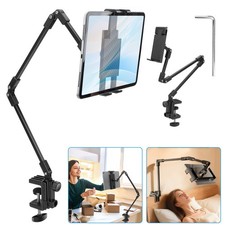 Universal Tablet Mount Desk Holder for 4-12.9
