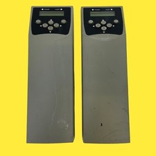 Lot of 2 OEM Zebra S4M Printer LCD Screen Control Panels 20600M #3652 z65 b476 picture