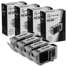 LDPGI5BK 4pk Black 0628B002 For Canon PIXMA iP3300 iP3500 iP4200 iP4300 MP800R picture