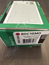 Lexmark 80C1SM0 Magenta Standard Yield Return Program Toner Cartridge picture