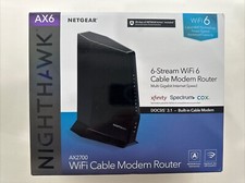 NETGEAR Nighthawk CAX30 AX2700 Wifi Modem Router Cable Gateway DOCSIS 3.1 picture