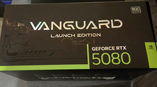 NVIDIA GeForce MSI RTX 5080 Vanguard Launch Edition SOC GPU rare Limited Edition picture