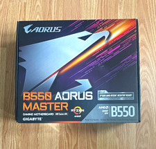 GIGABYTE B550 AORUS MASTER AM4 ATX DDR4 PCIe 4.0 NVMe Overclocking picture