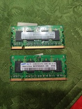 Samsung 512MB x2 PC2-5300 DDR2 200pin SODIMM Laptop Memory Y9525 M470T6554EZ3 picture