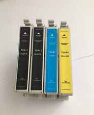 T0441 T0442 T0444 Inkjet for Epson Stylus C86 C84 C66 C64 CX6600 CX6400 - 4 Pack picture