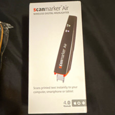 Scanmarker Air Wireless Pen Scanner Reader w/ Case, Bluetooth, OCR, 300 dpi A4 picture