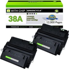 2PK Q1338A 38A Toner For HP LaserJet 4200 4200n 4200tn 4200L 4200Ln Printer picture