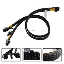 10pin to 8pin+6pin GPU Power Adapter Cable for DELL Precision 5820 T5820 60cm picture