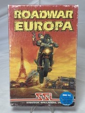VTG (1987) Roadwar Europa SSI Collection 5 1/4” Floppy Disk Complete *RARE* picture