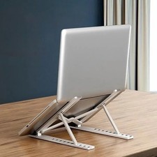 Adjustable Portable Foldable Laptop Desktop Stand Notebook Tablet Riser Holder picture