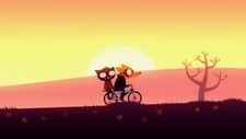 Landscape night in the woods fall Custom Gaming Mat Desk picture