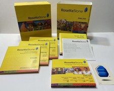 Rosetta Stone TOTALe v4 English (American) Levels 1-3 Language Course CD Set picture