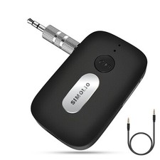 SIMOLIO 3.5mm Bluetooth Adapter for Car/Home Stereo/Speaker/Wired Headphones picture