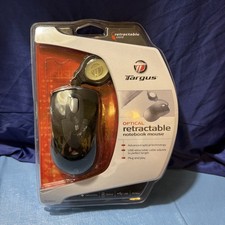 TARGUS Retractable Ultra-Portable Notebook / Laptops Mouse PAUM01U ~ Sealed picture