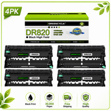 Replace Brother DR820 High Yield Drum Unit For DCP-L5500DN DCP-L5600DN *4PCS picture