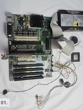 QDI Titanium IIB MOTHERBOARD socket7 PENTIUM WIN 98 HDD DOS GAMES CPU Vintage PC picture