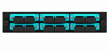 12 Port SCUPC OM3 Multimode LGX Style Fiber Adapter Plates, Patch Panels Qty.100 picture