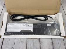 StarTech RKPW081915 8-Outlet Rackmount PDU C13 Outlets Open Box picture