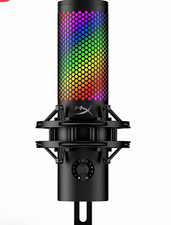 HyperX QuadCast 2 S RGB USB Condenser Microphone w/ Shock Mount, Black picture