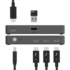Thunderbolt 4 Dock 60W for Laptops Supports Dual 4K 60Hz picture