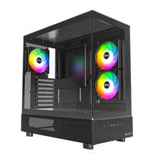 MONTECH XR XR-B ATX Mid-Tower PC Gaming Case Black picture