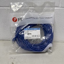 FSCOM Cat6a CM Patch Cable SFTP Snagless 35 Ft picture