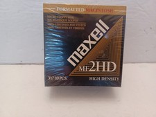 Maxell MF 2HD Mac Formatted 3.5