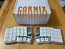 Cornix LP Silver Split Mechanical Keyboard Mint picture