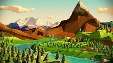 Landscape mountains river nature Custom Gaming Mat Desk picture
