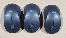 LOT OF 3 Logitech Signature M550 Wireless Mouse Bluetooth Logi Bolt USB Graphite picture