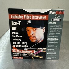 March 2000 Mac Addict Magazine CD Macintosh ICE-T Exclusive Video Interview picture