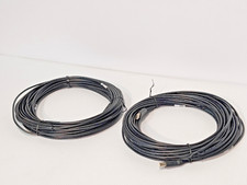 Lot of 2: Molex, Linoya E320763 USB Shielded High Speed Black Cable Rev. 2.0 picture