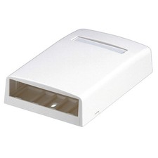 PANDUIT CBX4EI-AY Surface Mount Box,Mini Com,4 Port,Ivory 5ZWA4 picture
