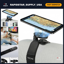 Universal Magnetic Kneeboard for iPad & Tablets - Strong Grip, Secure Strap for picture
