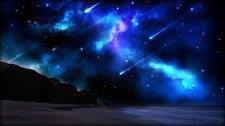 Landscape sky stars Custom Gaming Mat Desk picture